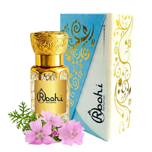 Roohi Velvet Musk Attar 6ml | Long Lasting Attar Perfume for Men | Alcohol Free Musk Ittar | Strong Musky Arabic Fragrance Oil
