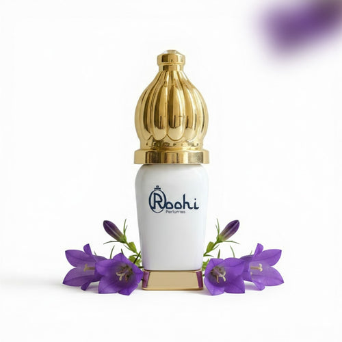 Roohi Silk Musk Attar 3ml | Long Lasting Alcohol Free Roll On Perfume for Men & Women | Soft Musky Arabic Ittar | Pocket Size Concentrated Fragrance Oil for Gifting