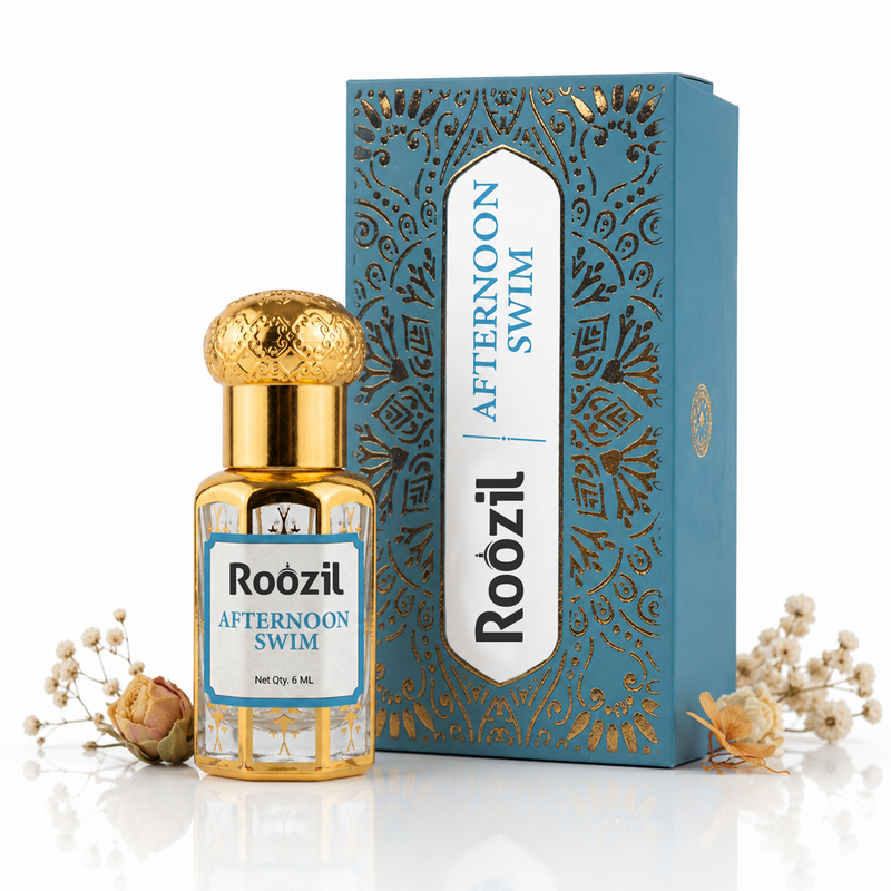 Roozil Afternoon Swim 6ml | Luxury | Non Alcoholic | Premium | Best Perfume for Men | Attar Perfume | Long Lasting Perfume | Pocket Perfume | Best Perfume for Women | Roll On