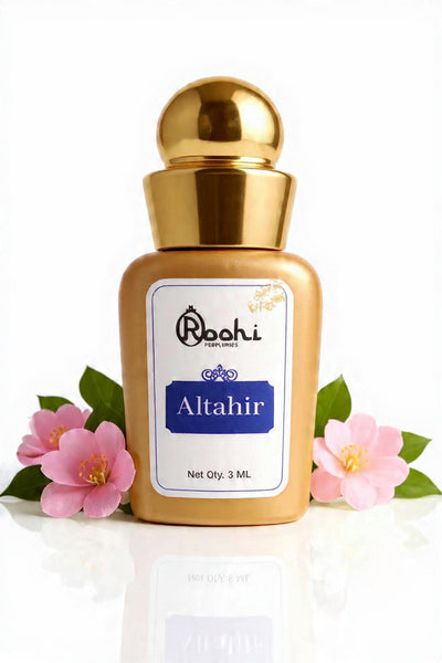 Al Tahir Attar 3ML – Long Lasting Unisex Arabic Fragrance with Fresh Woody & Oriental Notes – Alcohol Free Ittar – Pocket Size Travel Friendly