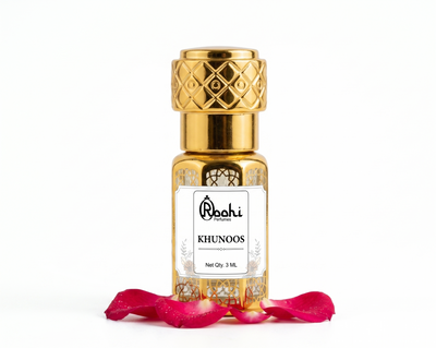 Roohi Khunoos Attar 3ML | Warm Spicy & Woody Fragrance | Long Lasting Non-Alcoholic Attar Perfume Oil for Men & Women | Mini Pocket Roll-On Ittar | Travel Size
